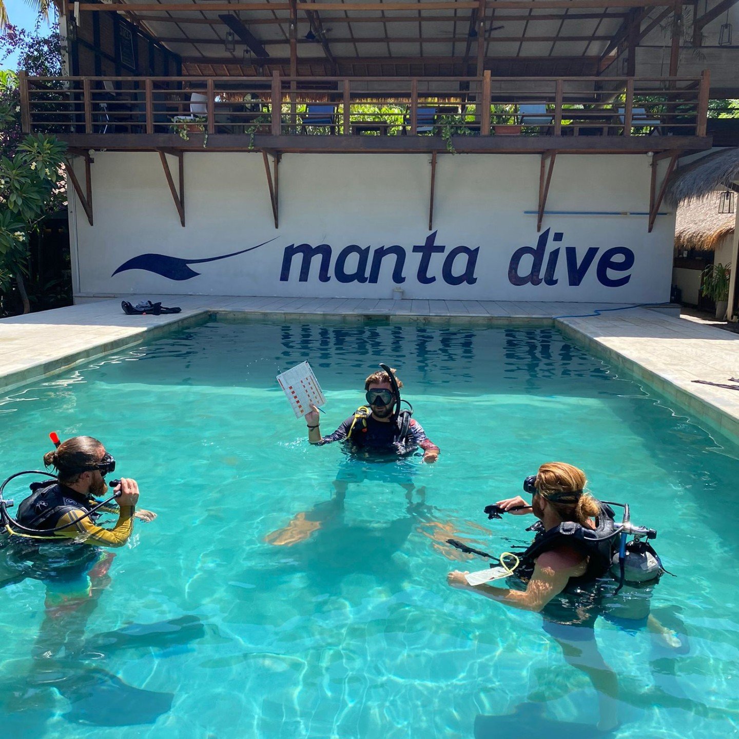 instructor course manta dive