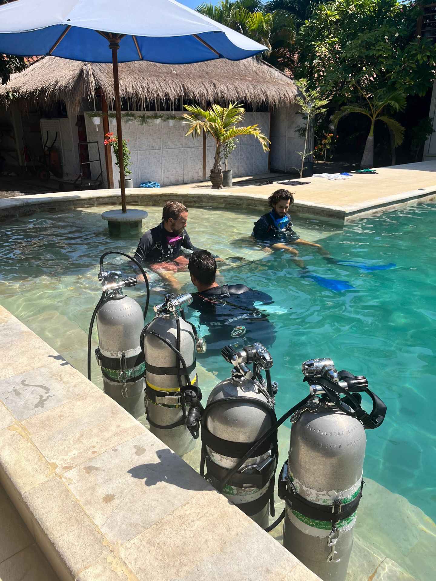 TDI Sidemount Course Manta Dive Gili Trawangan