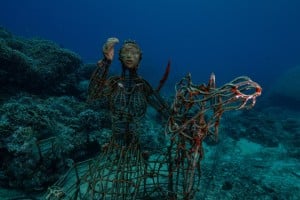 underwater structure diving gili trawangan