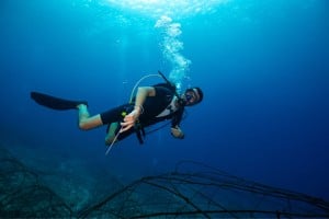 professional diver Ben gili islands