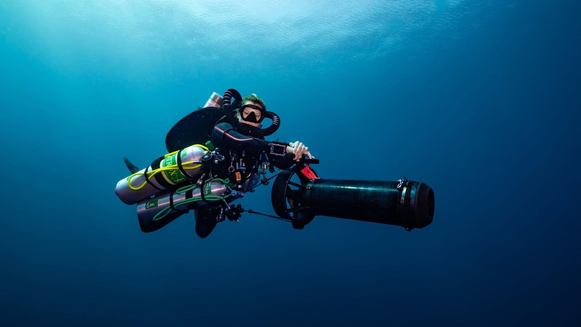 Deep trimix diving - Manta Dive Tech Gili T