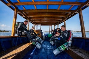 Tech dive boat - Manta Dive Tech Gili T
