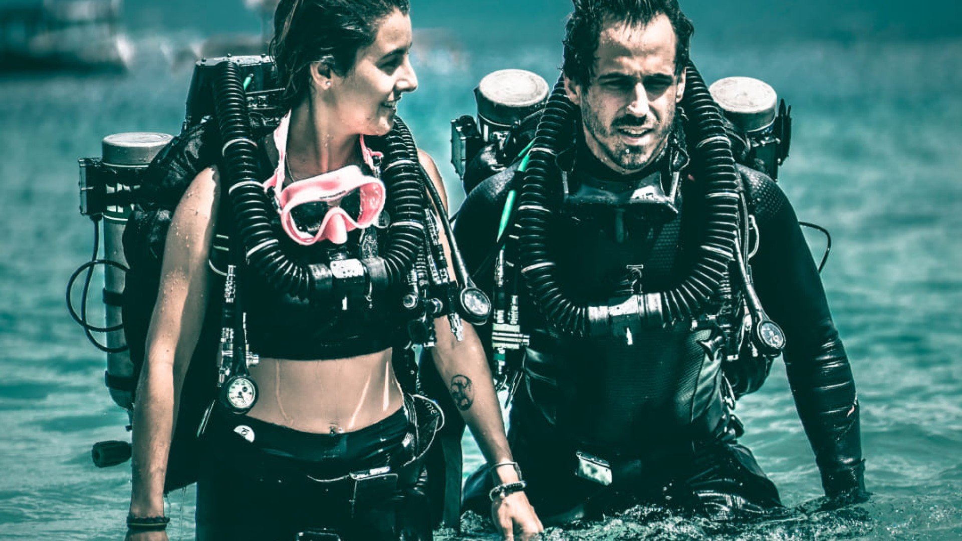 try rebreather dive - Manta Dive Tech Gili T