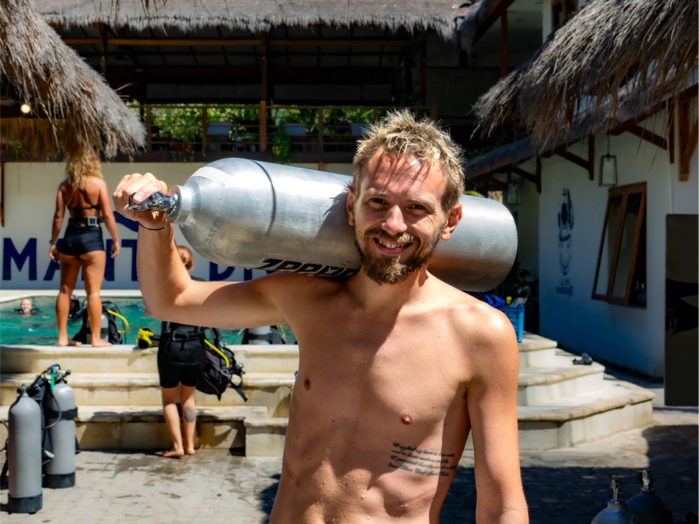 Simon Instructor Manta Dive Gili Trawangan